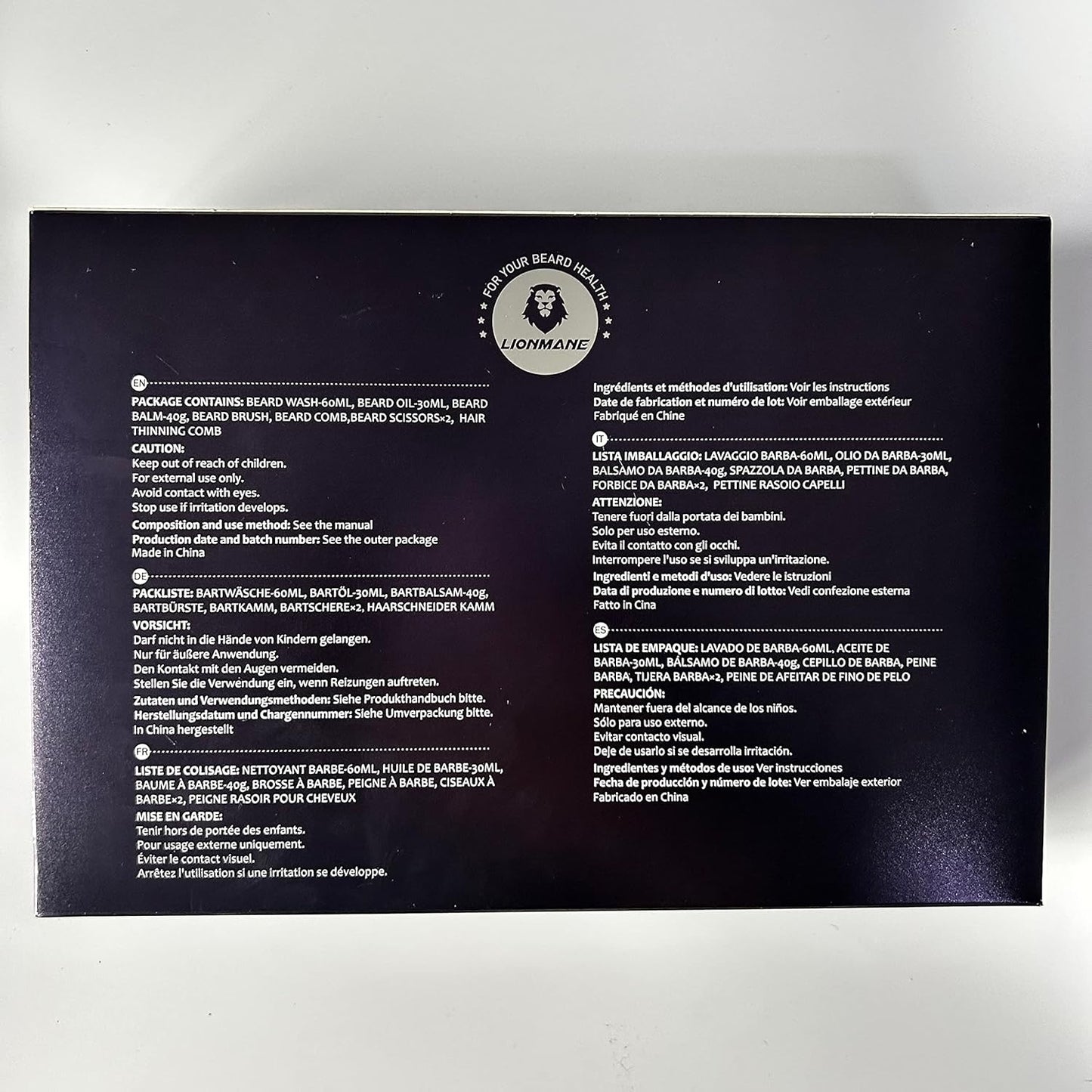 Beard Care Christmas Gifts Kit for Men, Beard Mustache Grooming Kit-Beard Balm, Beard Wash, Beard Oil, Brush, Scissors, Birthday Anniversary Thanksgiving Gifts for Husband/Boyfriend/Dad/Him